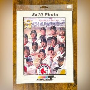 Boston Red Sox 2004 American League Champions Photo From Original Negative 8x10